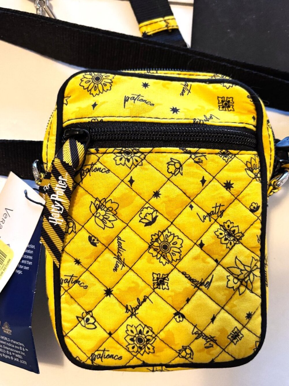 Vera Bradley - Harry Potter RFID Hufflepuff Elements Small Convertible Crossbody - Picture 2 of 5